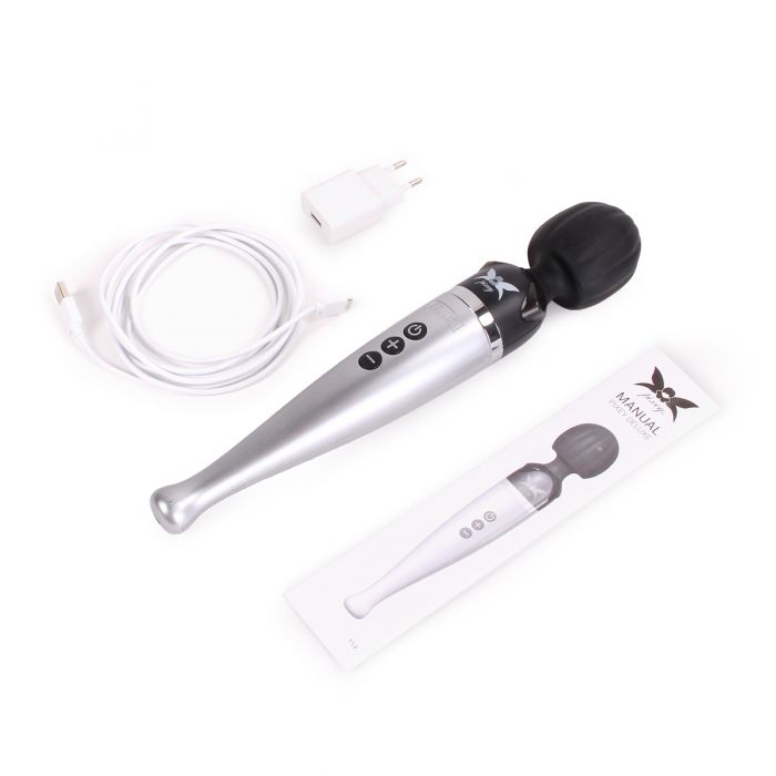 Pixey Deluxe Oplaadbare Wand Vibrator (de krachtigste Pixey die er is!) - Erotiekvoordeel.nl