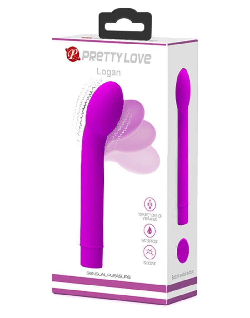 Pretty Love Buigbare G-spot Vibrator LOGAN - dieproze-Erotiekvoordeel.nl