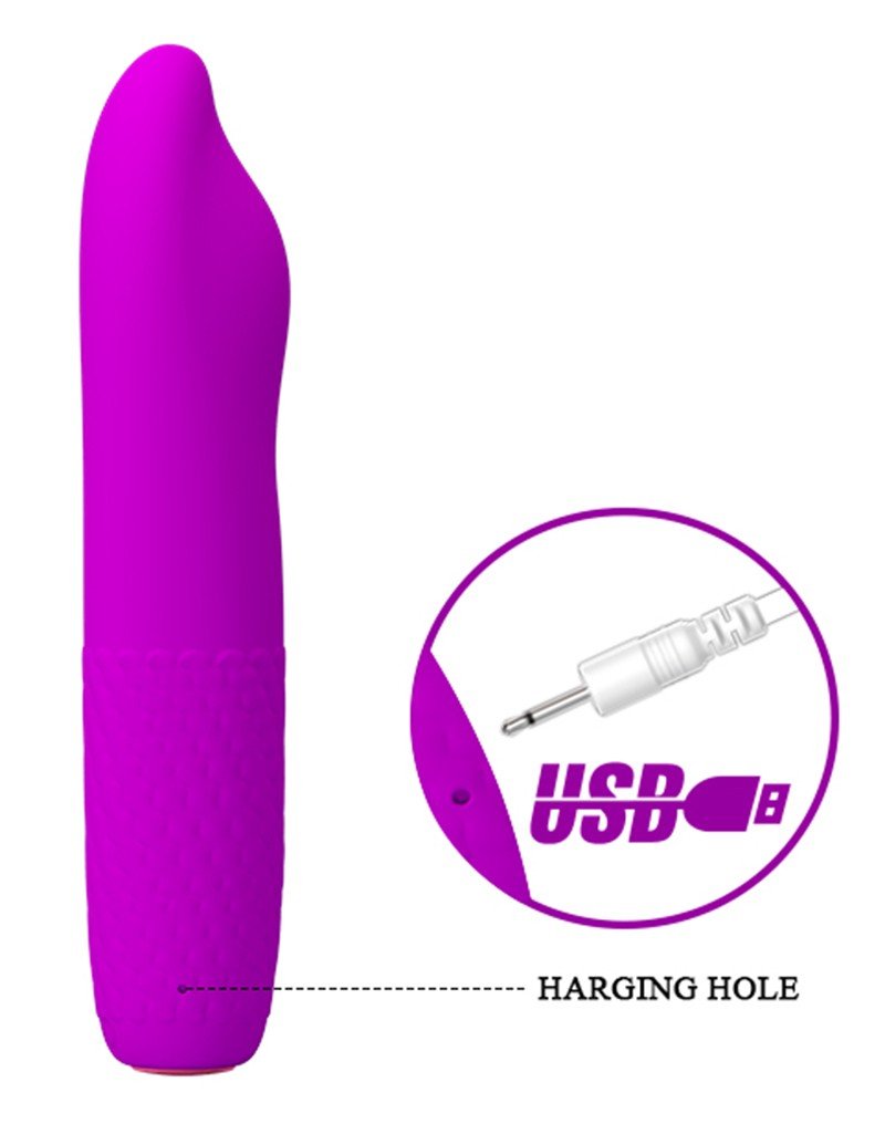 Pretty Love Burke Mini Vibrator - roze - Erotiekvoordeel.nl