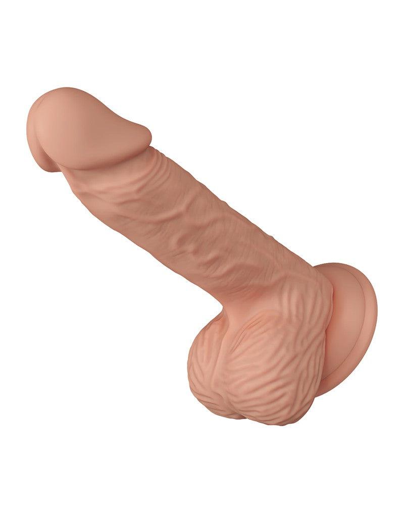 Pretty Love Catoblepas - Dildo - Realistische Vibrerende Dildo - Lengte 206 mm - Lichte Huidskleur - Geeft Levensechte Ervaring-Erotiekvoordeel.nl