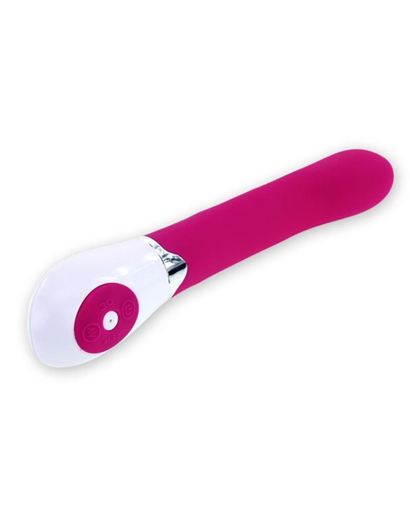 Pretty Love Daniel Klassieke Siliconen Basis Vibrator - roze - Erotiekvoordeel.nl