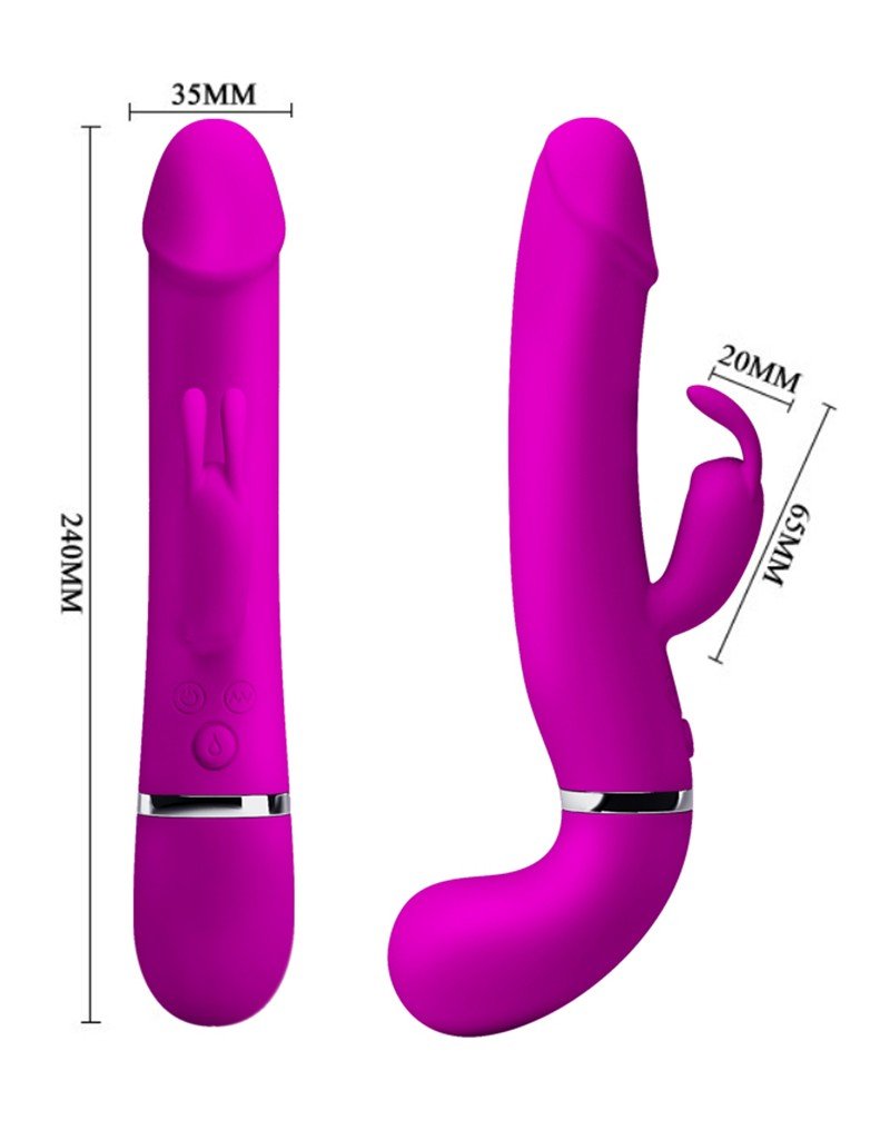 Pretty Love Henry Tarzan Vibrator met squirt functie - Erotiekvoordeel.nl