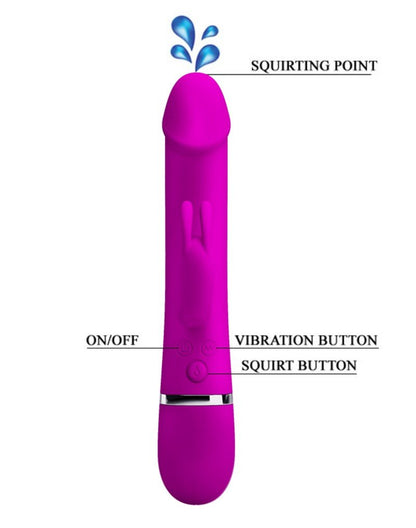 Pretty Love Henry Tarzan Vibrator met squirt functie - Erotiekvoordeel.nl