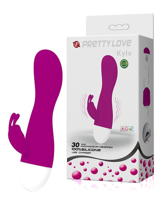 Pretty Love Kyle Bunny Vibrator - roze - Erotiekvoordeel.nl