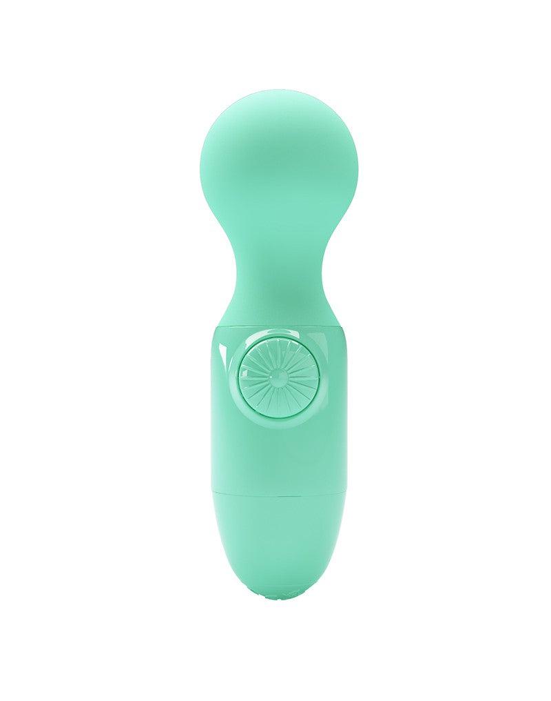 Pretty Love Little Cute - Vibrator - Mini Stick - Mini Wand Vibrator - Groen - Compact, Krachtig en Veelzijdig-Erotiekvoordeel.nl