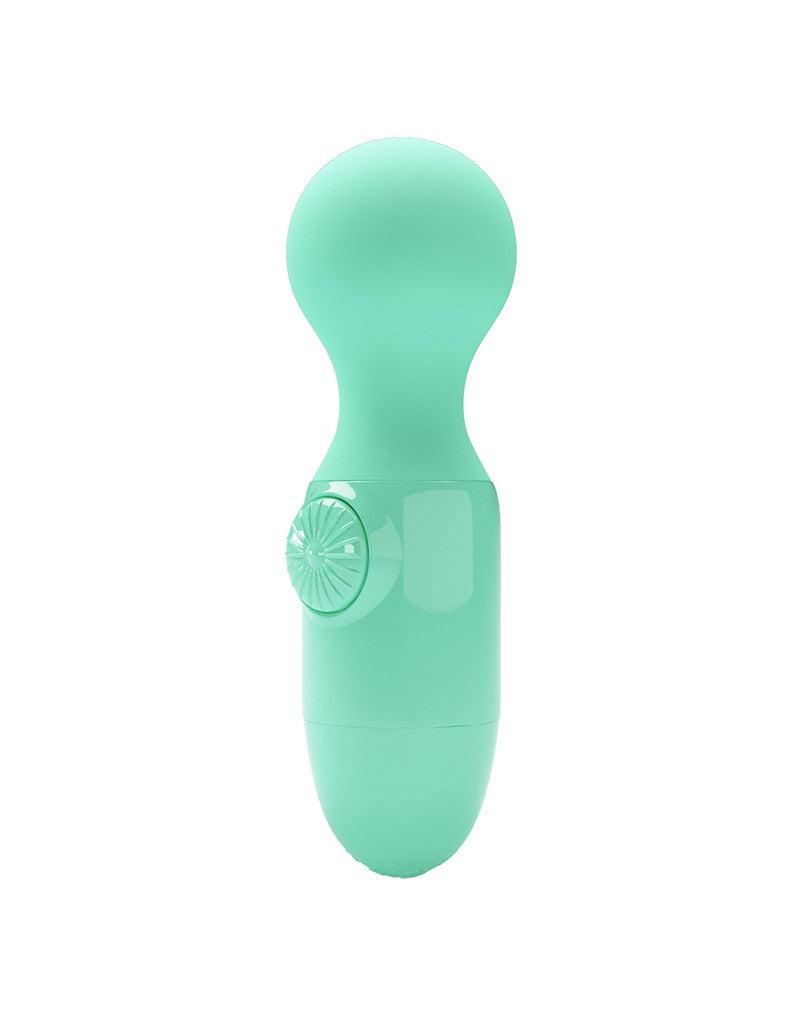 Pretty Love Little Cute - Vibrator - Mini Stick - Mini Wand Vibrator - Groen - Compact, Krachtig en Veelzijdig-Erotiekvoordeel.nl