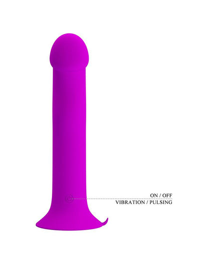 Pretty Love Murray - Vibrerende Dildo - 19 cm - Paars - USB Oplaadbaar - Siliconen - Ervaar Diep en Krachtig Plezier-Erotiekvoordeel.nl