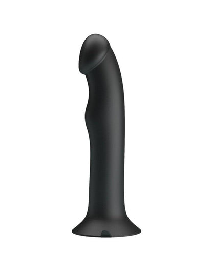 Pretty Love Murray - Vibrerende Dildo - 19 cm - Zwart - USB Oplaadbaar - Siliconen-Erotiekvoordeel.nl