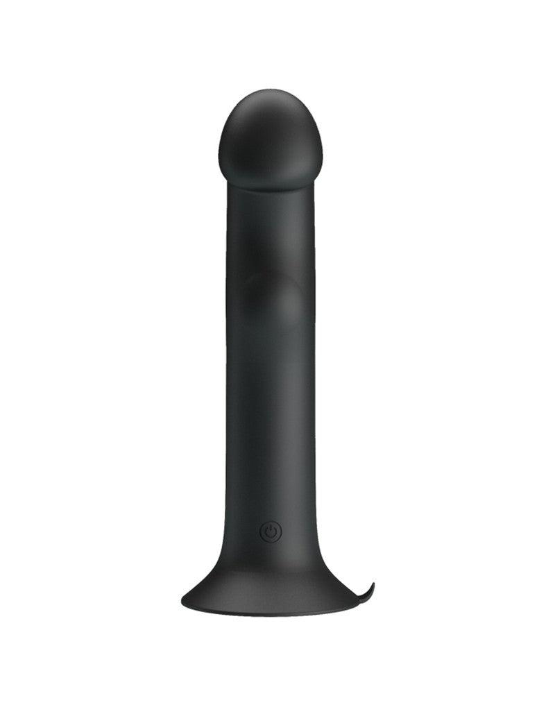 Pretty Love Murray - Vibrerende Dildo - 19 cm - Zwart - USB Oplaadbaar - Siliconen-Erotiekvoordeel.nl