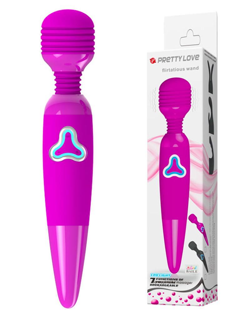 Pretty Love Oplaadbare Wand Massager - Erotiekvoordeel.nl