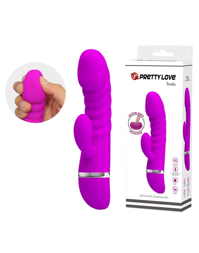 Pretty Love Rabbit & G-spot Vibrator - Erotiekvoordeel.nl