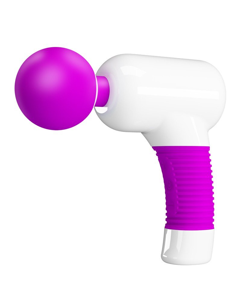 Pretty Love Swan Super Power Gun Massage Apparaat & Wand Vibrator in 1 - roze - Erotiekvoordeel.nl