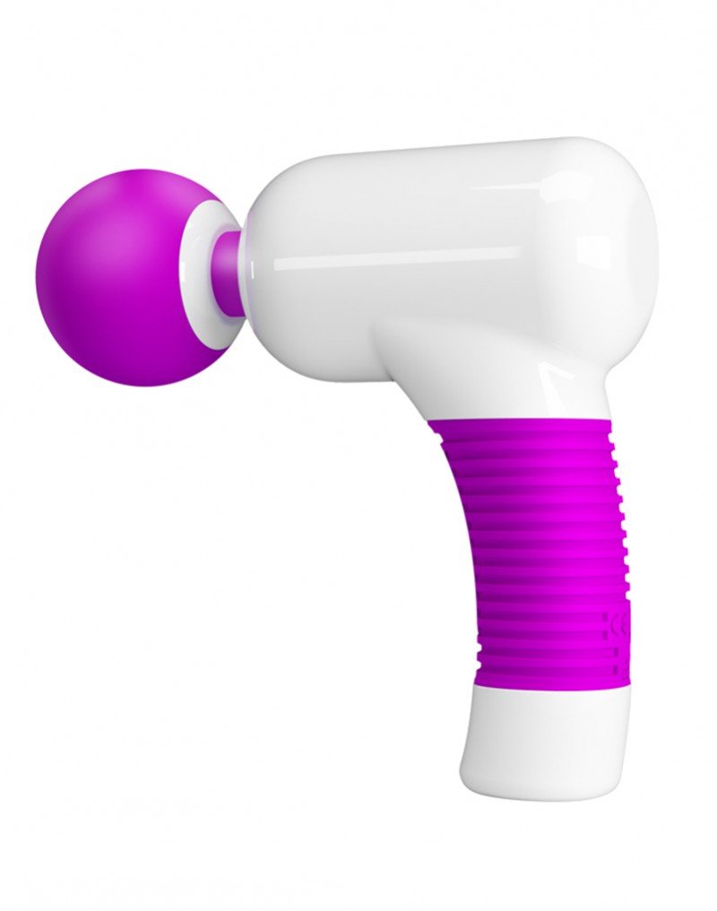 Pretty Love Swan Super Power Gun Massage Apparaat & Wand Vibrator in 1 - roze - Erotiekvoordeel.nl