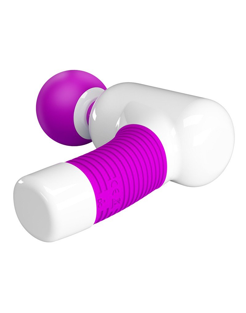 Pretty Love Swan Super Power Gun Massage Apparaat & Wand Vibrator in 1 - roze - Erotiekvoordeel.nl