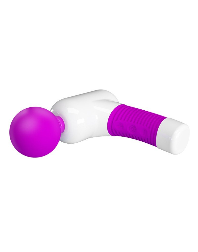 Pretty Love Swan Super Power Gun Massage Apparaat & Wand Vibrator in 1 - roze - Erotiekvoordeel.nl