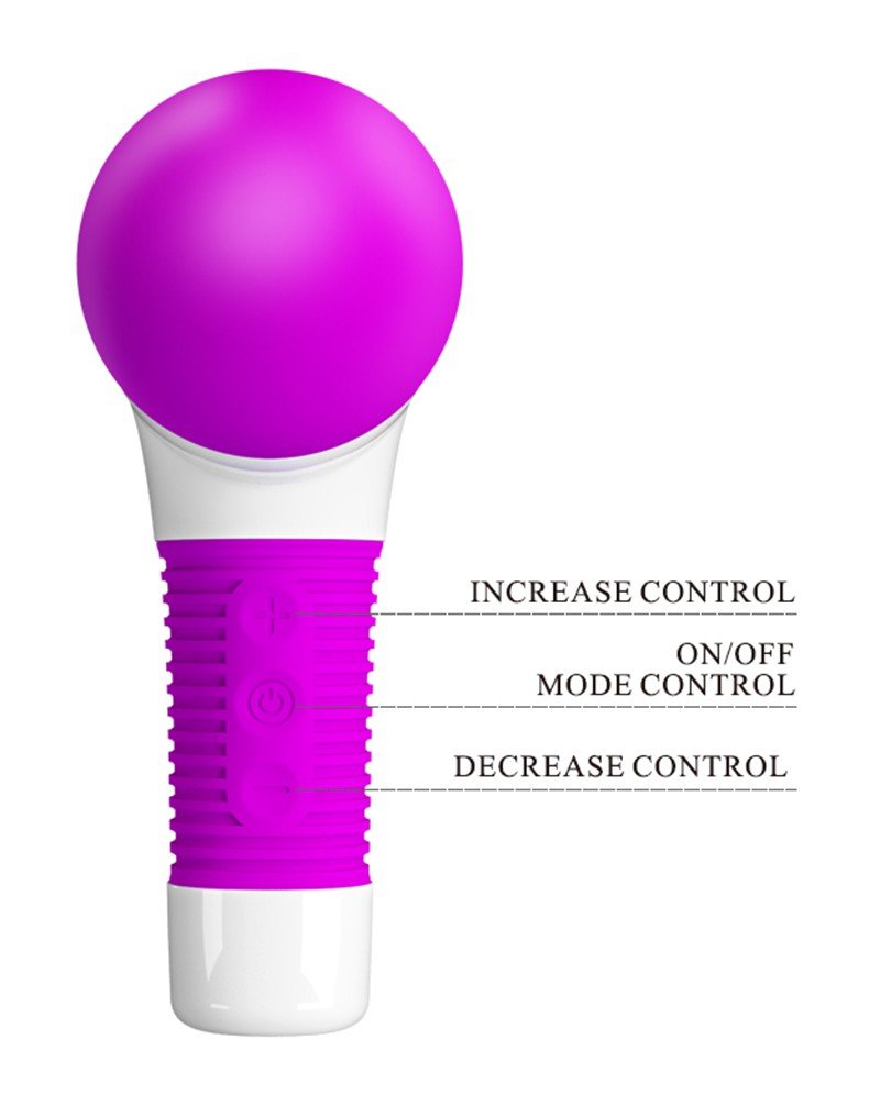 Pretty Love Swan Super Power Gun Massage Apparaat & Wand Vibrator in 1 - roze - Erotiekvoordeel.nl