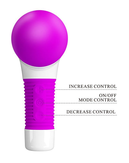 Pretty Love Swan Super Power Gun Massage Apparaat & Wand Vibrator in 1 - roze - Erotiekvoordeel.nl