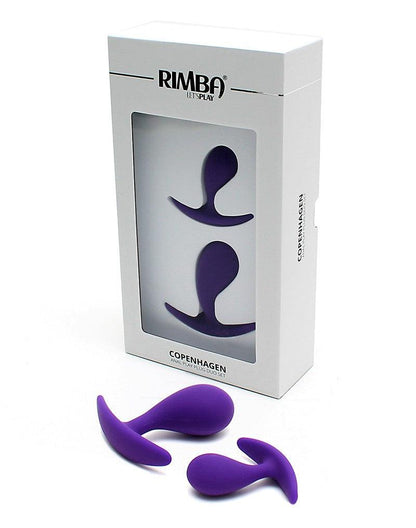 Rimba Copenhagen Anaal plugs | set van 2 buttplugs - paars- Erotiekvoordeel.nl