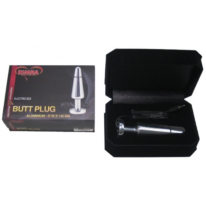 Rimba Electro Sex Buttplug bi-polair 140 mm - Erotiekvoordeel.nl