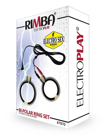 Rimba Electro Sex Siliconen Cockringen, bi-polair, rond model- Erotiekvoordeel.nl