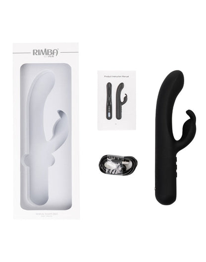 Rimba - Sensual Nights SN03 - Rabbit Vibrator - Tarzan Vibrator - Zwart-Erotiekvoordeel.nl