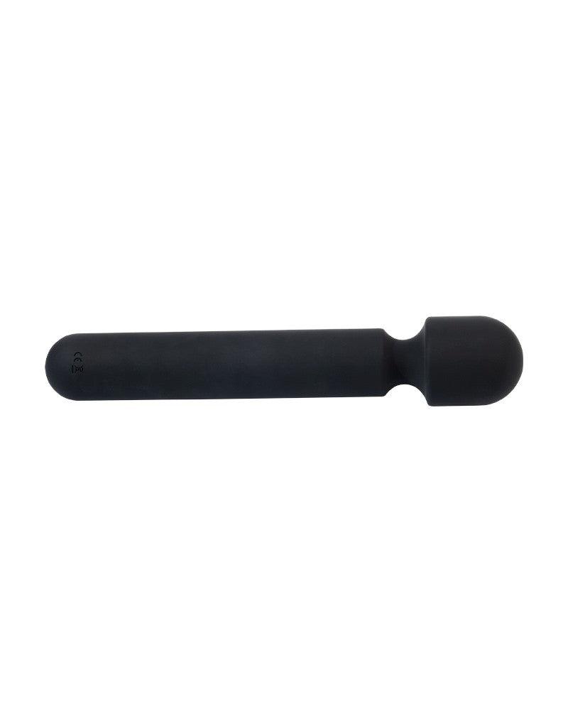 Rimba - Sensual Nights SN05 - Grote Wand Vibrator - Massager - Zwart-Erotiekvoordeel.nl