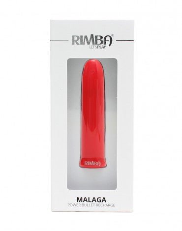 Rimba Toys Malaga Bullet Vibrator | krachtige rode mini vibrator- Erotiekvoordeel.nl