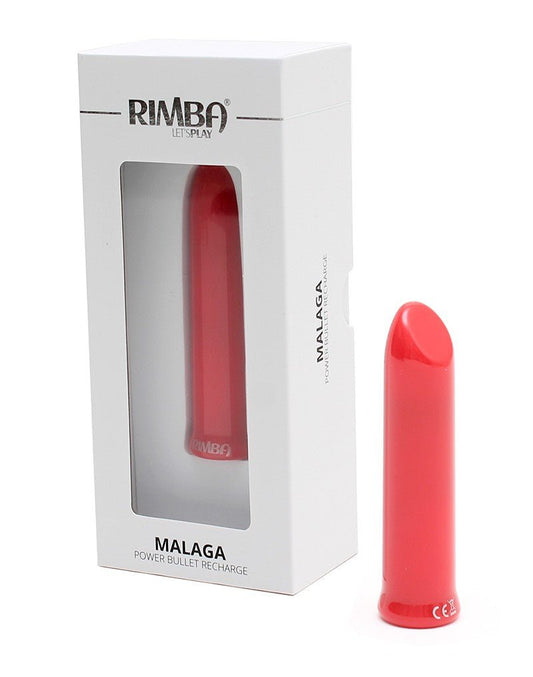 Rimba Toys Malaga Bullet Vibrator | krachtige rode mini vibrator- Erotiekvoordeel.nl