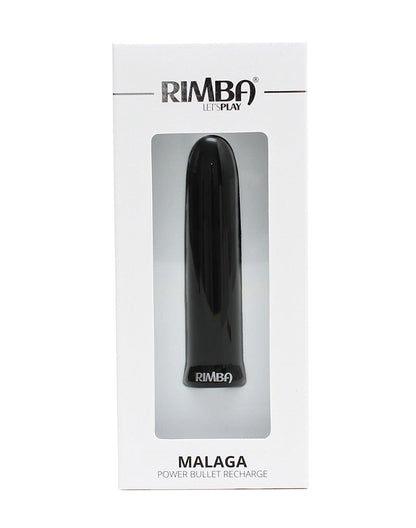 Rimba Toys Malaga Bullet Vibrator | krachtige zwarte mini vibrator- Erotiekvoordeel.nl