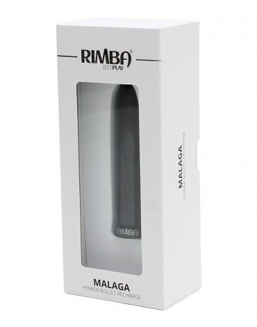 Rimba Toys Malaga Bullet Vibrator | krachtige zwarte mini vibrator- Erotiekvoordeel.nl