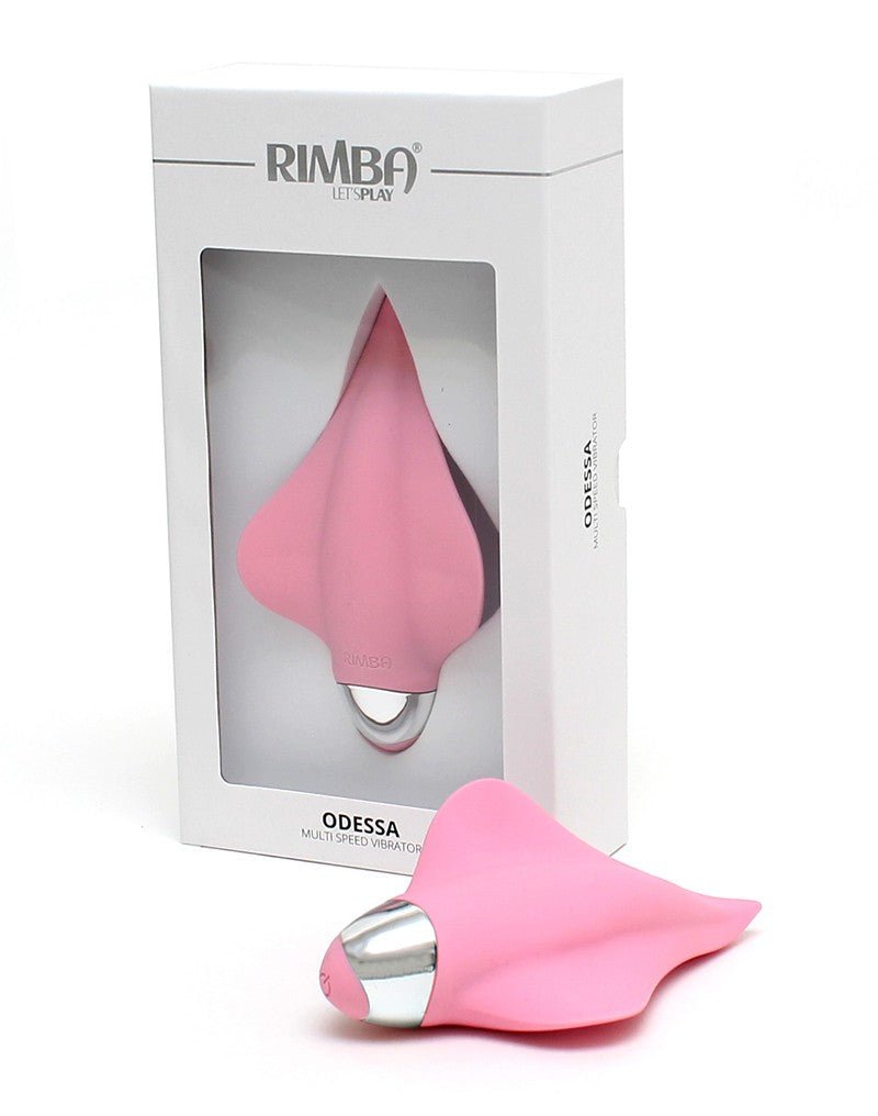 Rimba Toys Vulva en Clitoris Vibrator Odessa - roze- Erotiekvoordeel.nl