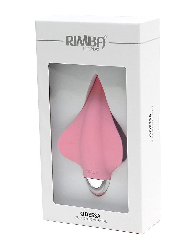 Rimba Toys Vulva en Clitoris Vibrator Odessa - roze- Erotiekvoordeel.nl