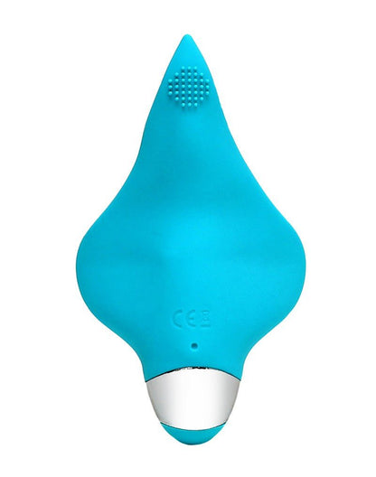 Rimba Toys Vulva en Clitoris Vibrator Odessa - turquoise- Erotiekvoordeel.nl