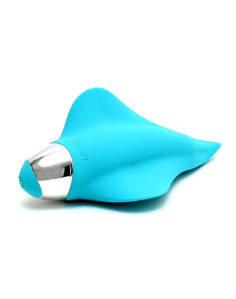 Rimba Toys Vulva en Clitoris Vibrator Odessa - turquoise- Erotiekvoordeel.nl