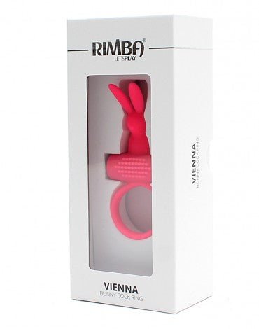 Rimba Vienna vibrerende cockring met clitoris stimulatie - roze- Erotiekvoordeel.nl