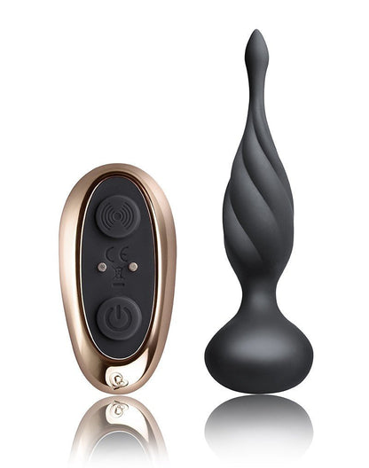 Rocks-Off Anaal Vibrator/Vibrerende Buttplug met afstandsbediening PETITE SENSATIONS DISCOVER - zwart-Erotiekvoordeel.nl