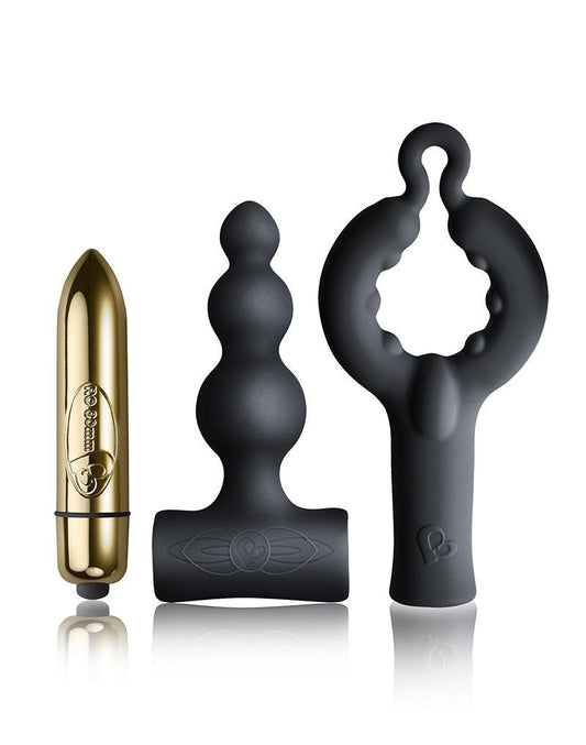 Rocks-Off Truly Silhouette Set Bullet Vibrator Cockring en Buttplug- Erotiekvoordeel.nl