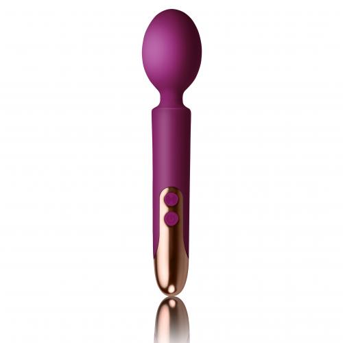 Rocks-off Mini Wand Vibrator Oriel - fuchsia/goud- Erotiekvoordeel.nl