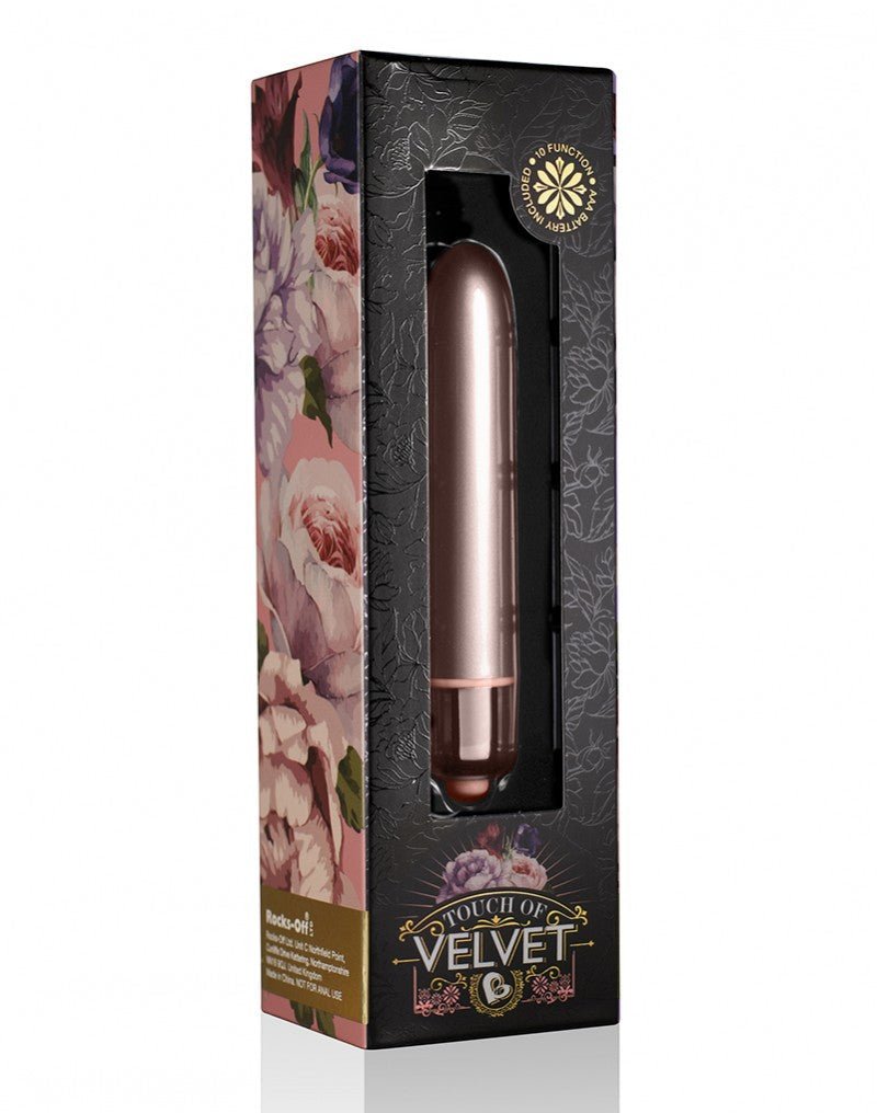 Rocks-off Vibrator Touch of velvet Soft Rosé Goud - Erotiekvoordeel.nl