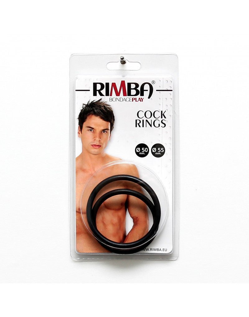 Rubber cockringen set Ø 50 mm en 55 mm - Erotiekvoordeel.nl