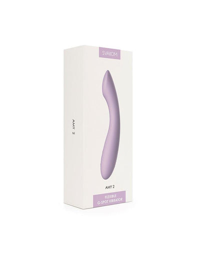 SVAKOM Amy 2 - Flexibele G-Spot Vibrator - Lila-Erotiekvoordeel.nl