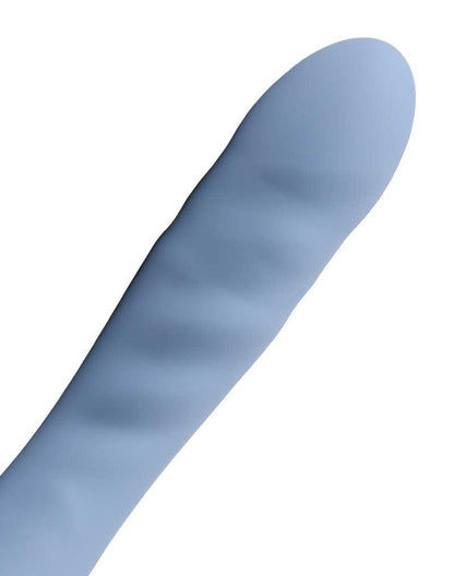 SVAKOM - Ava Neo - Stotende Vibrator - Thrusting Vibrator - Met App Control - Lichtblauw-Erotiekvoordeel.nl