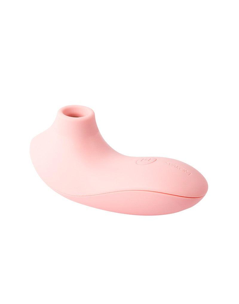 SVAKOM Pulse Lite Neo - Luchtdruk Vibrator met App-bediening - Licht Roze-Erotiekvoordeel.nl