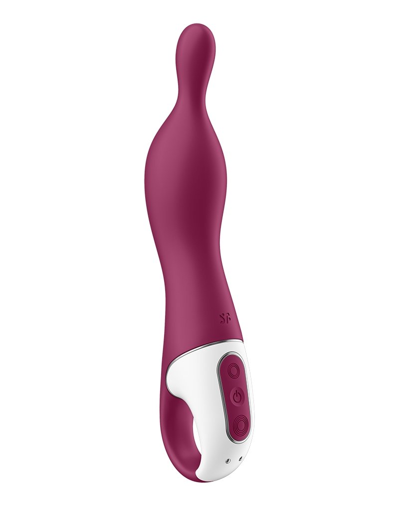 Satisfyer A-MAZING 1 A-spot Vibrator - berry rood-Erotiekvoordeel.nl