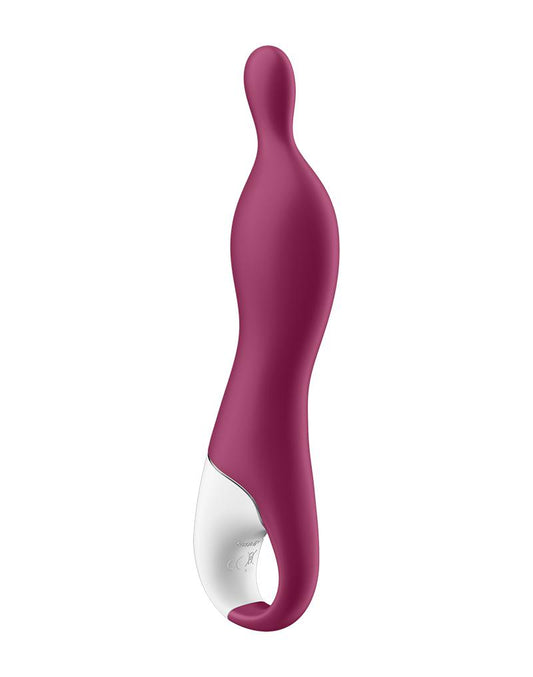 Satisfyer A-MAZING 1 A-spot Vibrator - berry rood-Erotiekvoordeel.nl