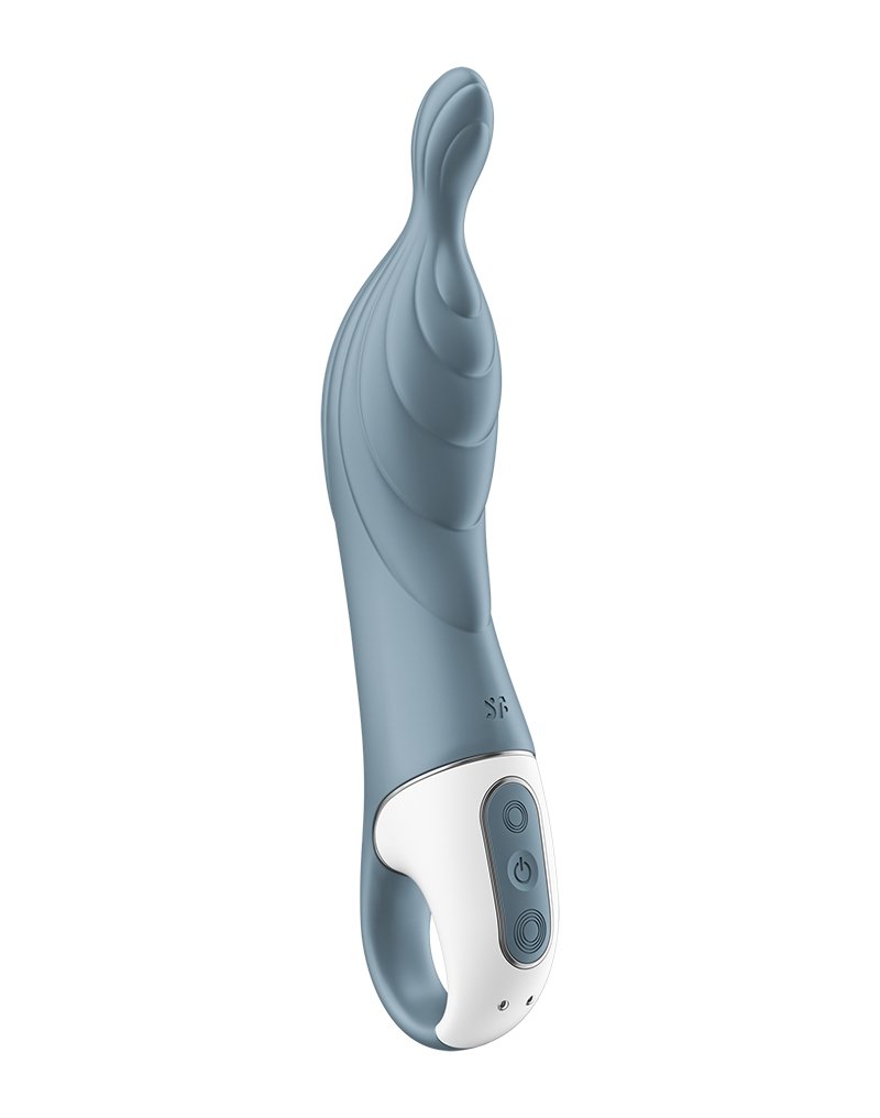 Satisfyer A-MAZING 2 A-spot Vibrator - lichtgrijs-Erotiekvoordeel.nl