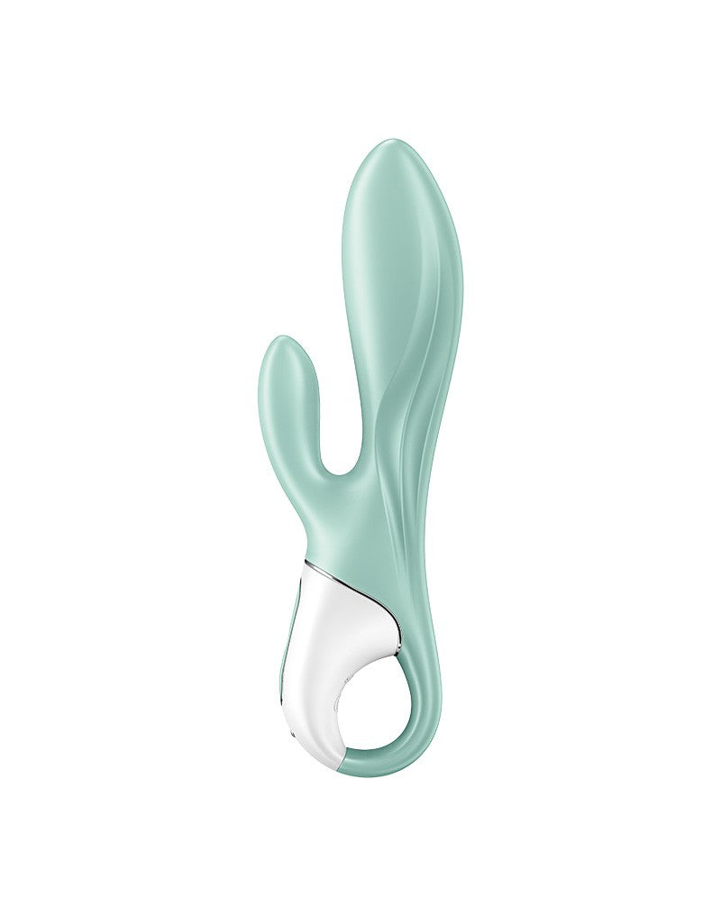 Satisfyer - Air Pump Bunny 5+ - Opblaasbare Rabbit Vibrator (met App Control) - Mint-Erotiekvoordeel.nl