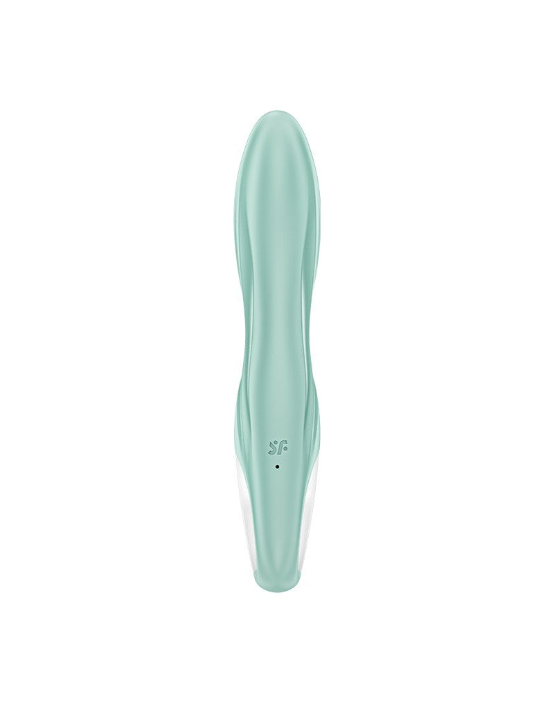 Satisfyer - Air Pump Bunny 5+ - Opblaasbare Rabbit Vibrator (met App Control) - Mint-Erotiekvoordeel.nl