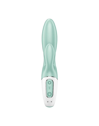 Satisfyer - Air Pump Bunny 5+ - Opblaasbare Rabbit Vibrator (met App Control) - Mint-Erotiekvoordeel.nl