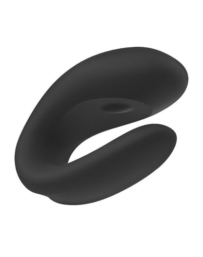 Satisfyer Double Joy Zwart Met app en Bluetooth Partner Vibrator- Erotiekvoordeel.nl